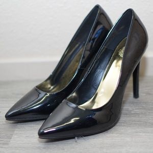 ⭐️CAPE ROBBIN ⭐️black patent plain heel pumps 12cm